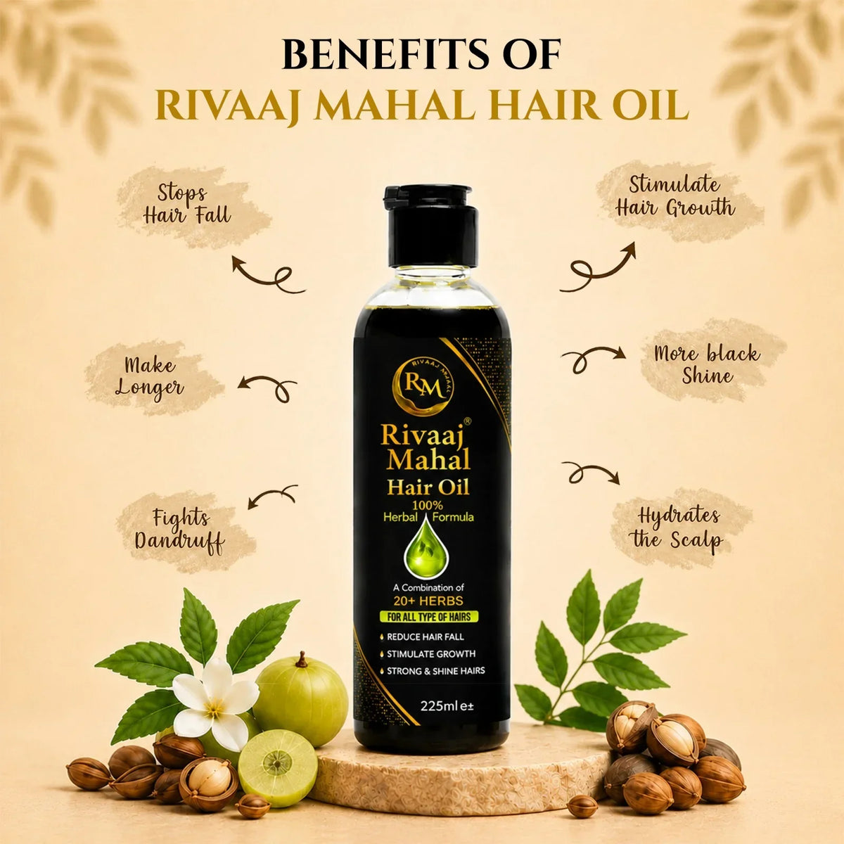 Rivaaj Mahal Hair Oil