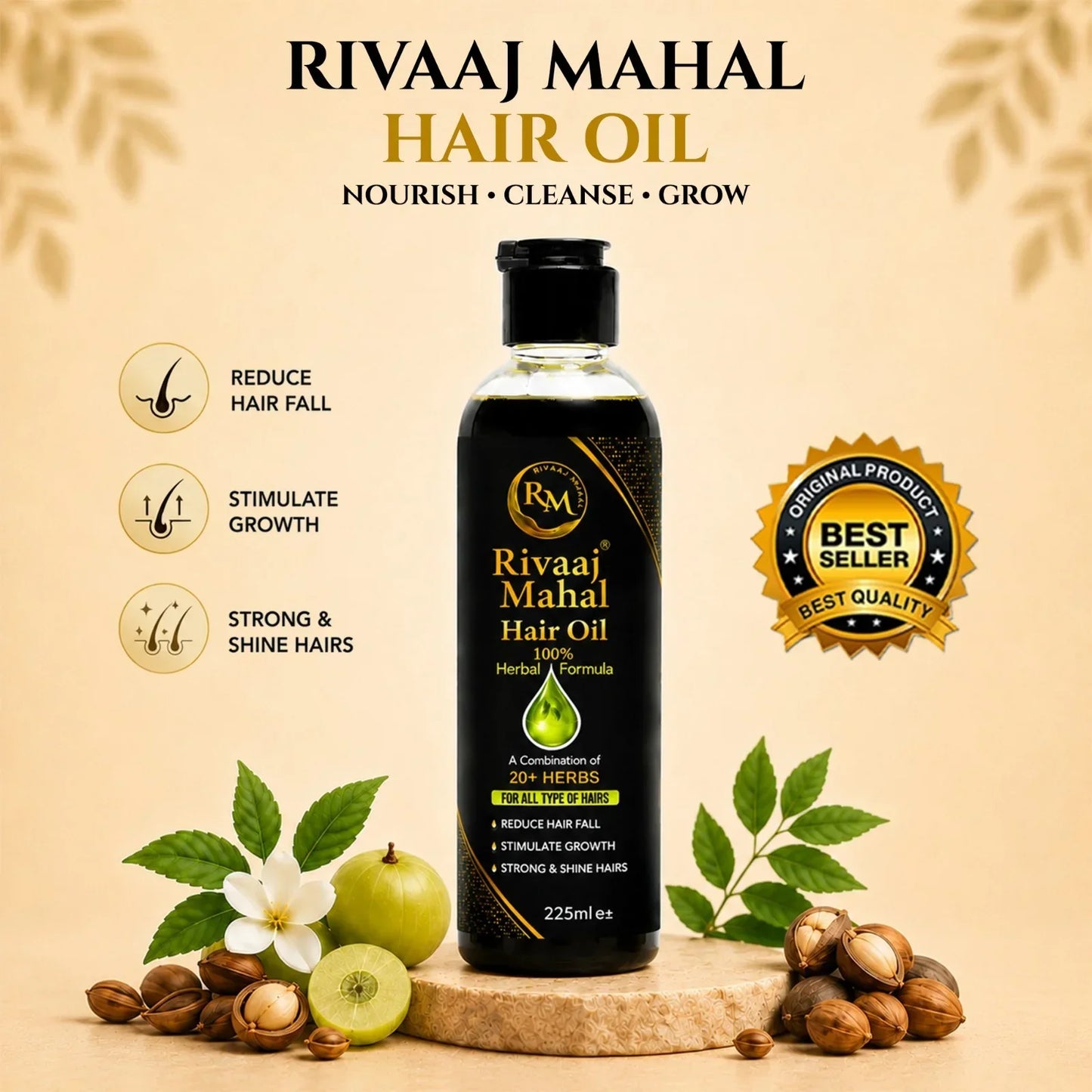 Rivaaj Mahal Hair Oil