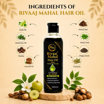 Rivaaj Mahal Hair Oil