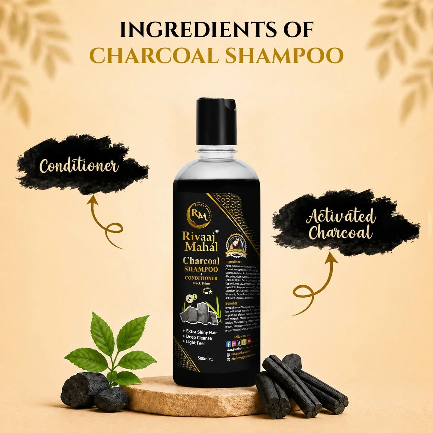 Rivaaj Mahal Shampoo (500ml)