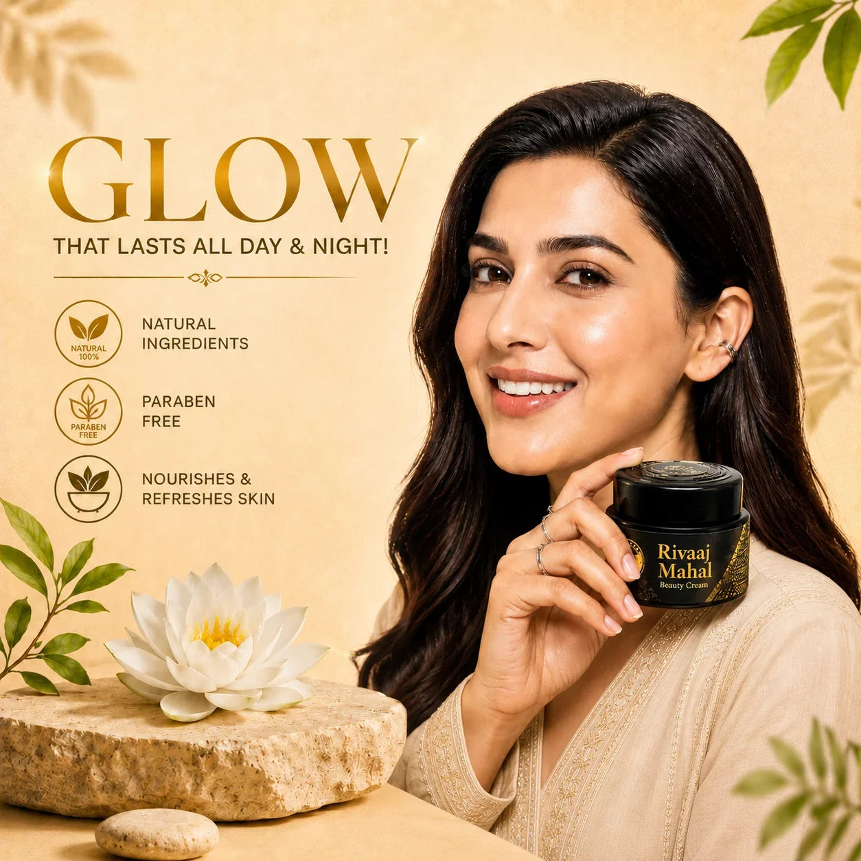 Rivaaj Mahal Cream – Soft, Smooth & Glowing Skin Care