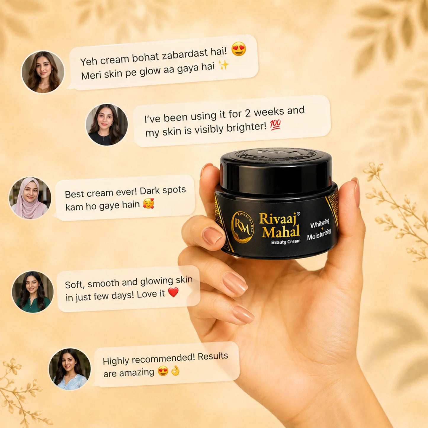 Rivaaj Mahal Cream – Soft, Smooth & Glowing Skin Care
